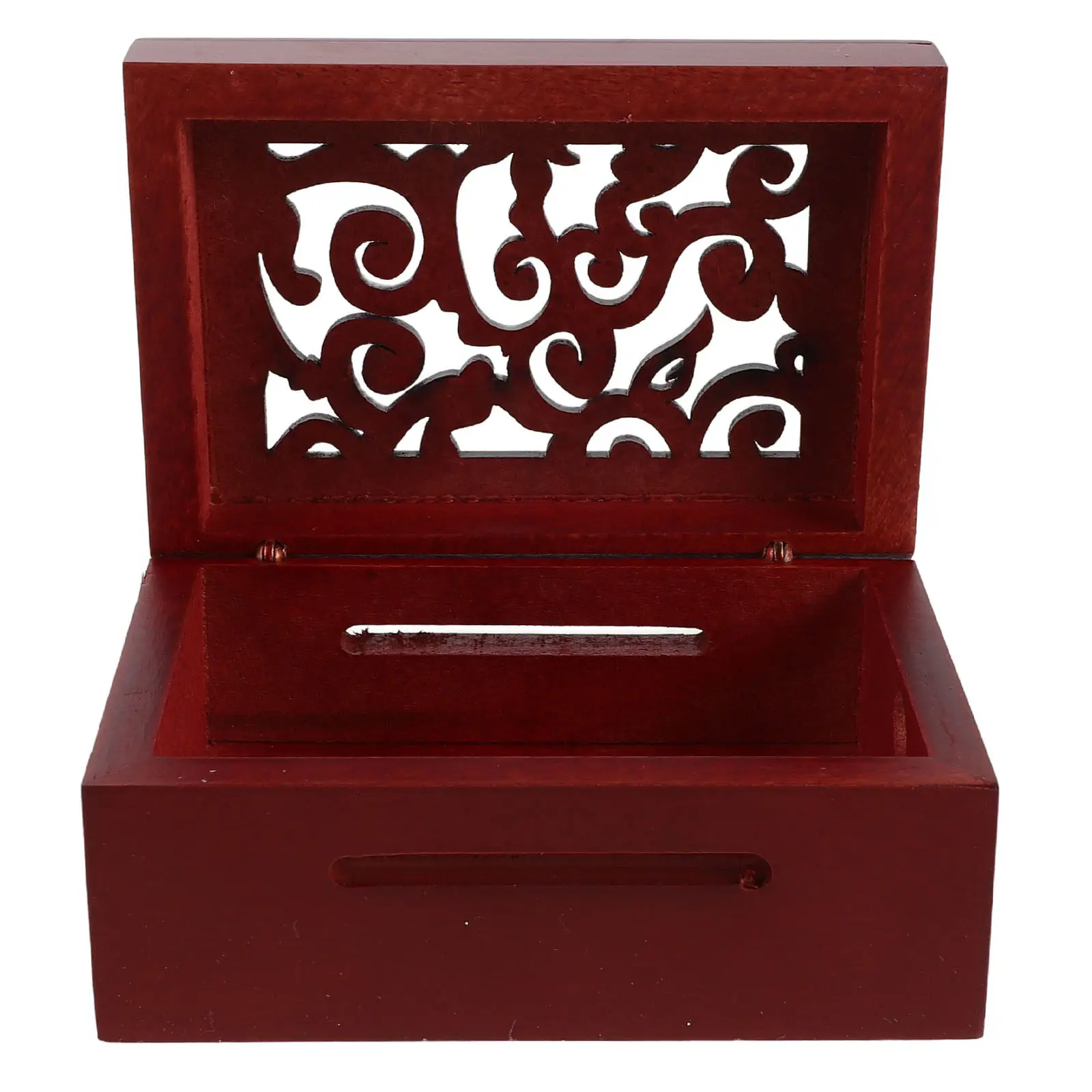 DIY Hand Crank Music Box 15 Note Carved Wooden Shell Replacement Case for Kids Party Vintage Music Box Mechanism Holder