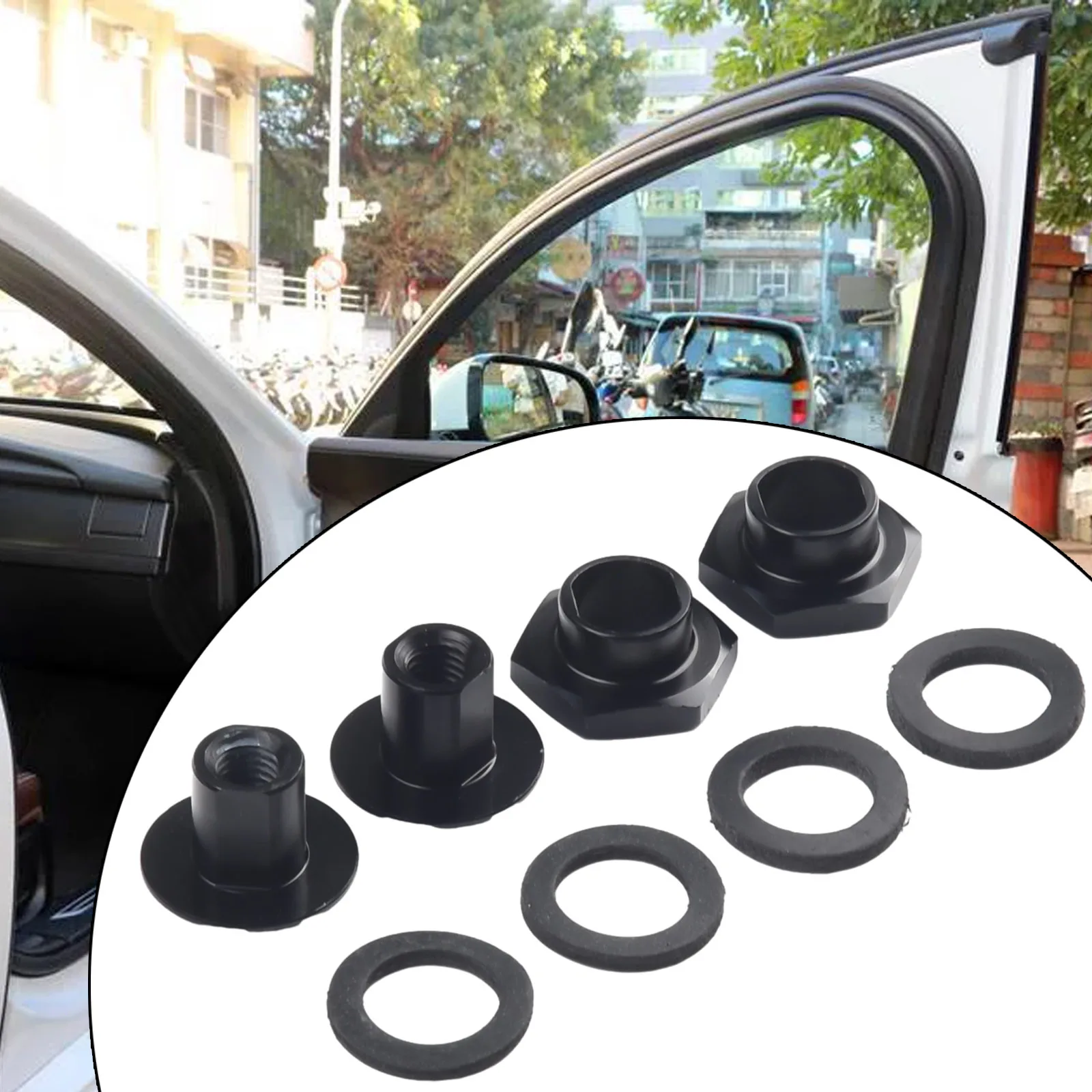 Get efficient support for your rear windshield with this Black Hardware Kit for Honda Civic 3Dr Hatchback EG6 9295