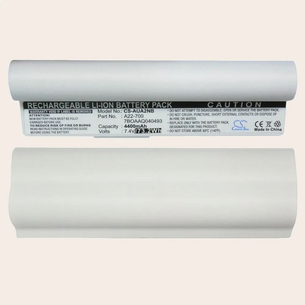 Cameron Sino Li-ion 7.4V 4400mAh Laptop Battery for Asus Eee PC 701 800 Series