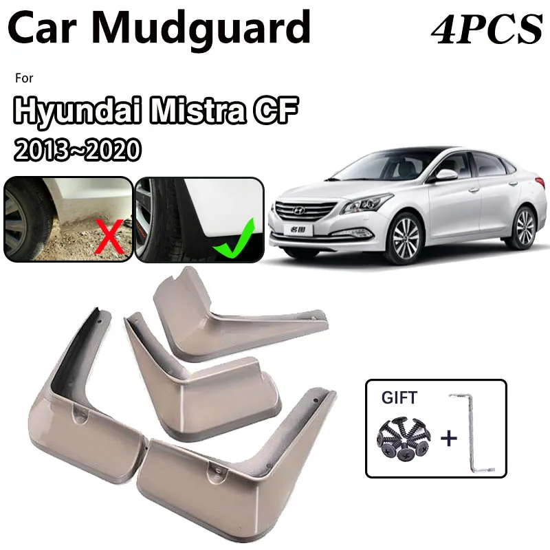 

Car Wheel Fender For Hyundai Mistra CF Accessories 2013~2020 2014 Baking Paint MudFlaps Front Mudguards Mud Guards Splash Flaps