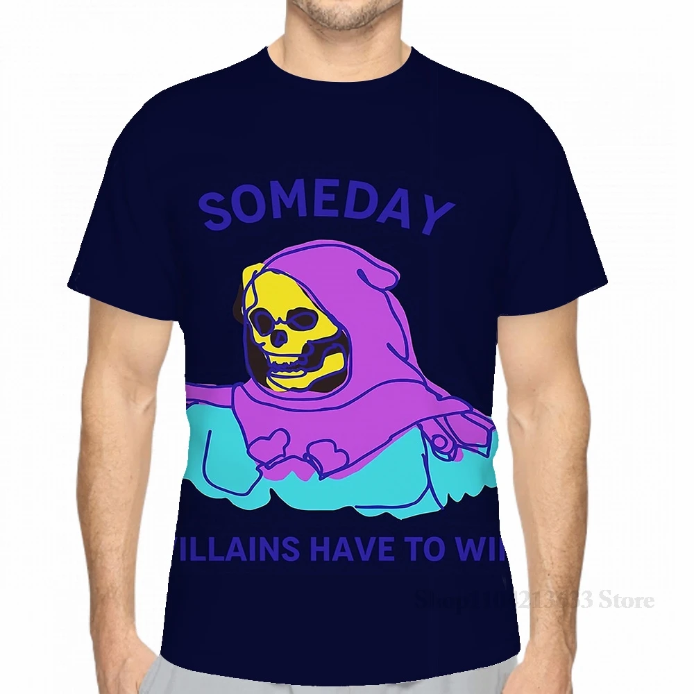 هو رجل الهيكل العظمي سادة الكون يوميا الأشرار يجب أن يفوز الرجال تي شيرت المرأة فتاة الموضة تي شيرت الصبي بلايز تيز #1