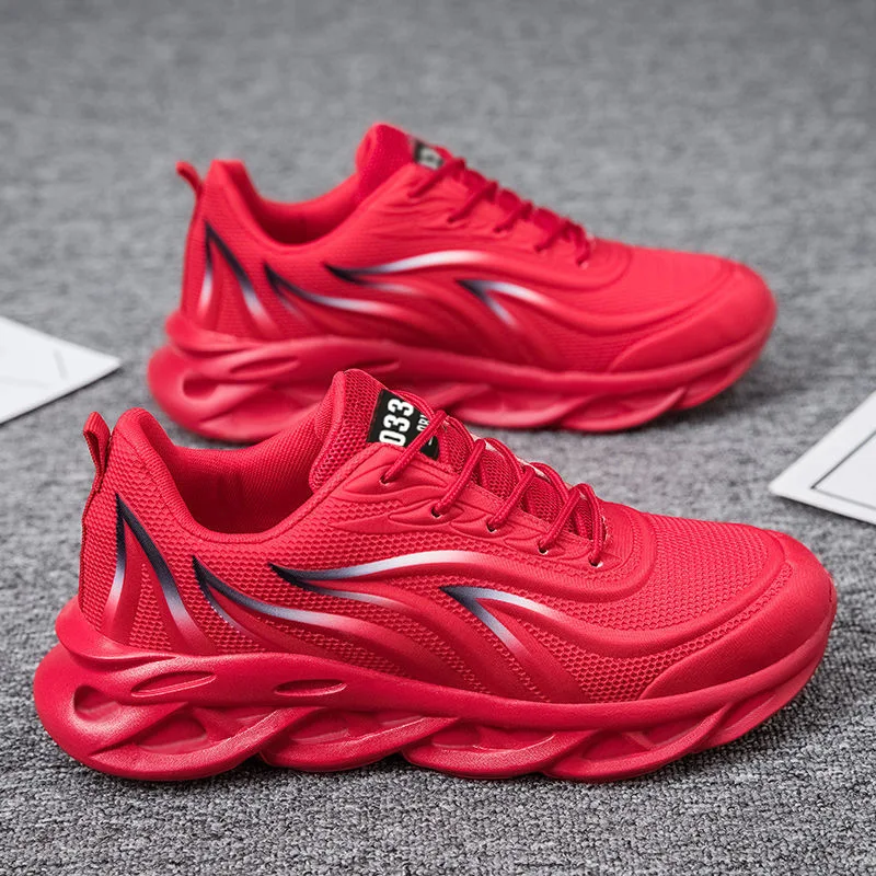 Hot Selling Mens Casual Shoes Fashion Men Sports Shoes Comfort Lightweight Male Outdoor Thick-soled Walking Shoe Tenis Masculino
