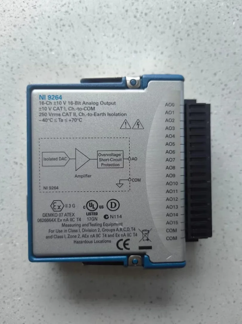 New NI 9264 779699-01 Synchronous voltage output module#xhd