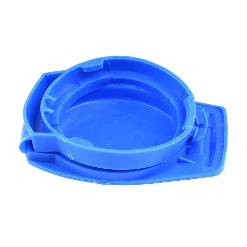 1x Car Windshield Washer Fluid Reservoir Cap Cover For Porsche 2015-2016 3Q0955455 Blue Cap Accessories