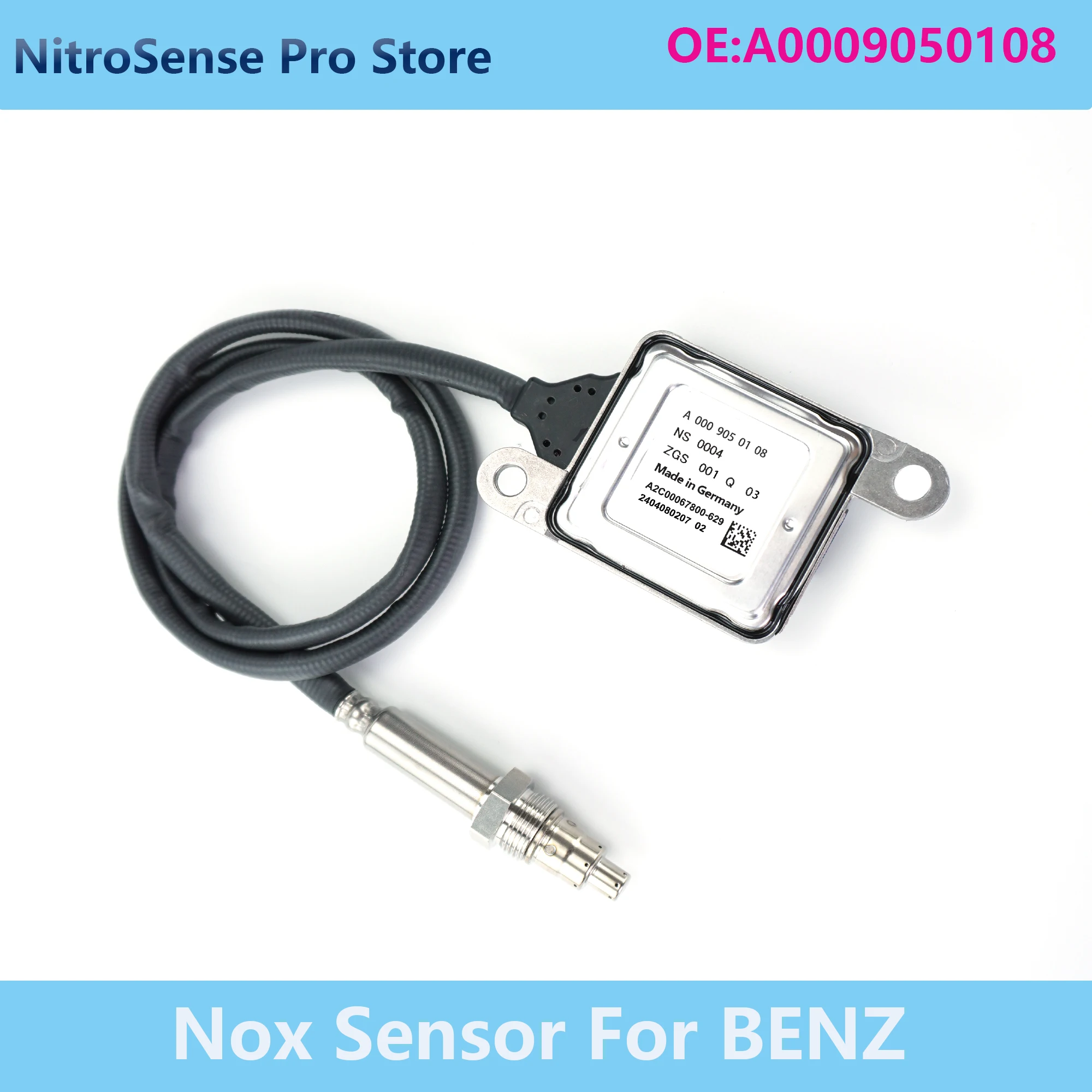 

A0009050108 0009050108 Новый датчик оксида азота (NOx) 12В для Mercedes Benz W205 W164 W253 W213 W238 X166