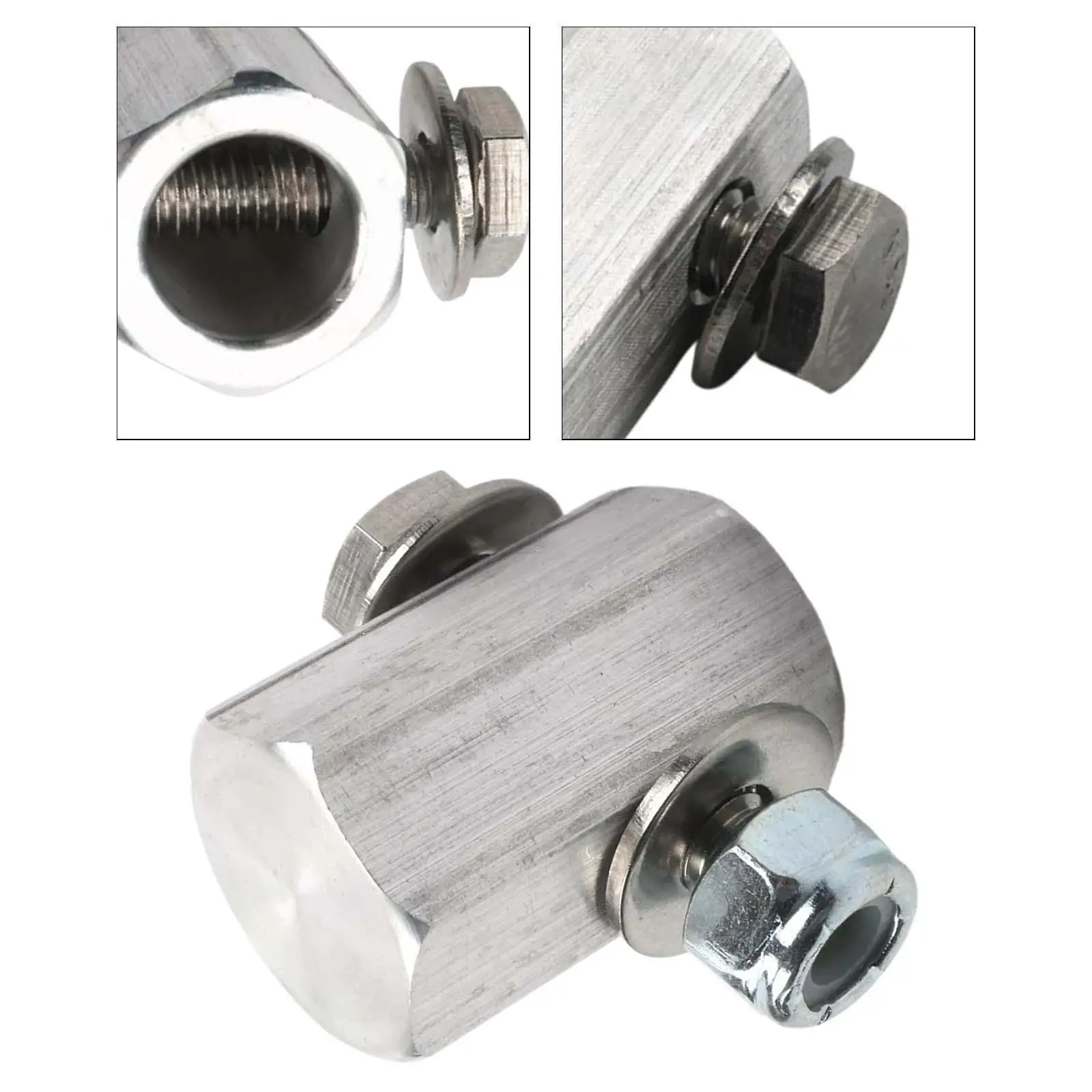 

Metal Drill Adapter Hex Shaft Sturdy Replacement for Trailer Jack Crank Handle Comprehensive Kit Easy to Install