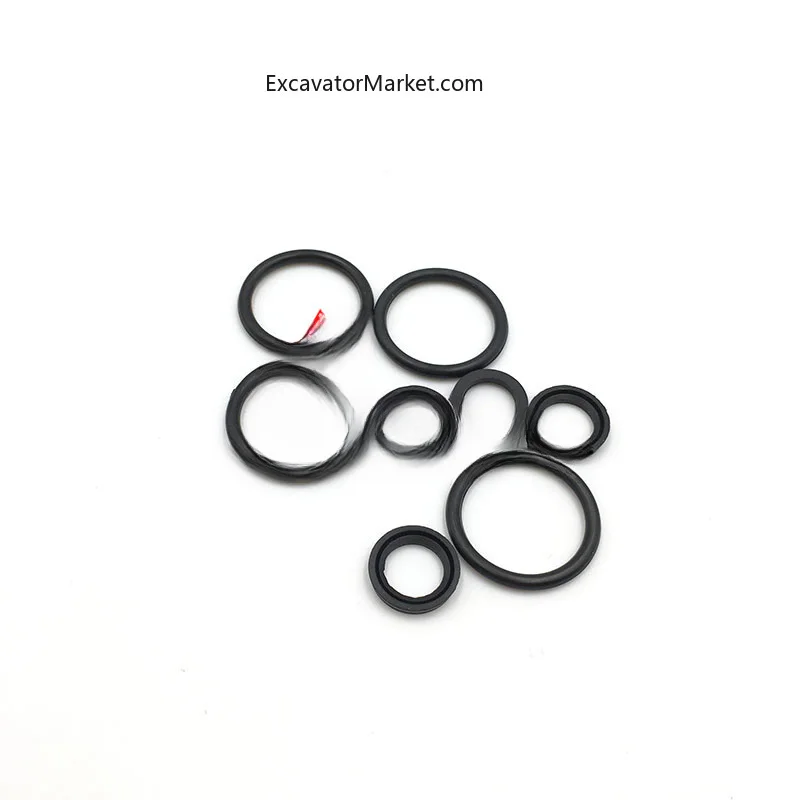 Excavator Spare Hitachi 60/100/120/200/240/300-2/3/5/6 Walking Foot Valve Bullet Head Oil Seal Excavator