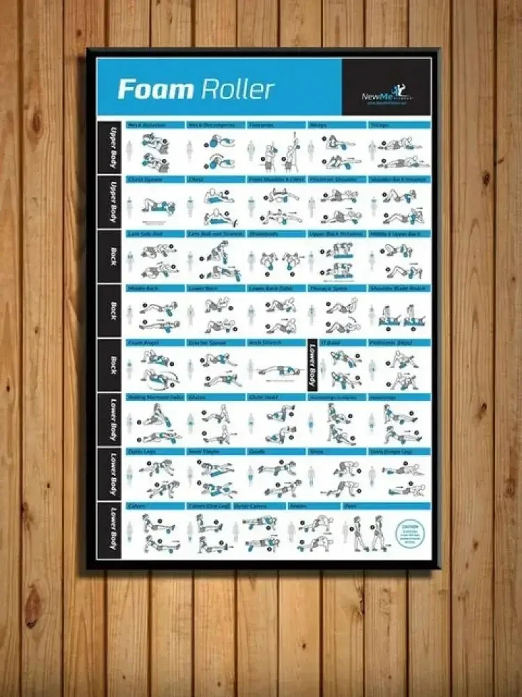 Körpertraining, Diagramm, Fitn – Badminton Poster Bewertung und Preis