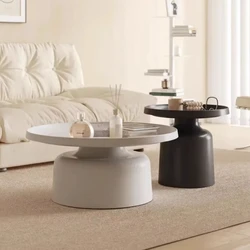 Hot Sale Nordic Coffee Table, Creative Round Living Room Table, High-end Light Luxury Side Desk, Modern Simple Furniture 121