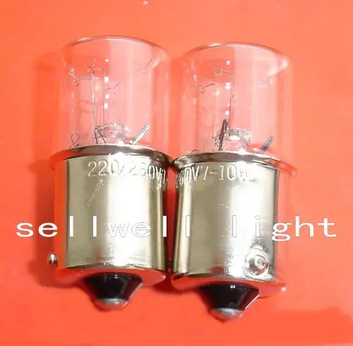 

2024 Free Shipping New!miniature Bulbs Lighting 220/260v 7-10w Ba15s T16x36 A549