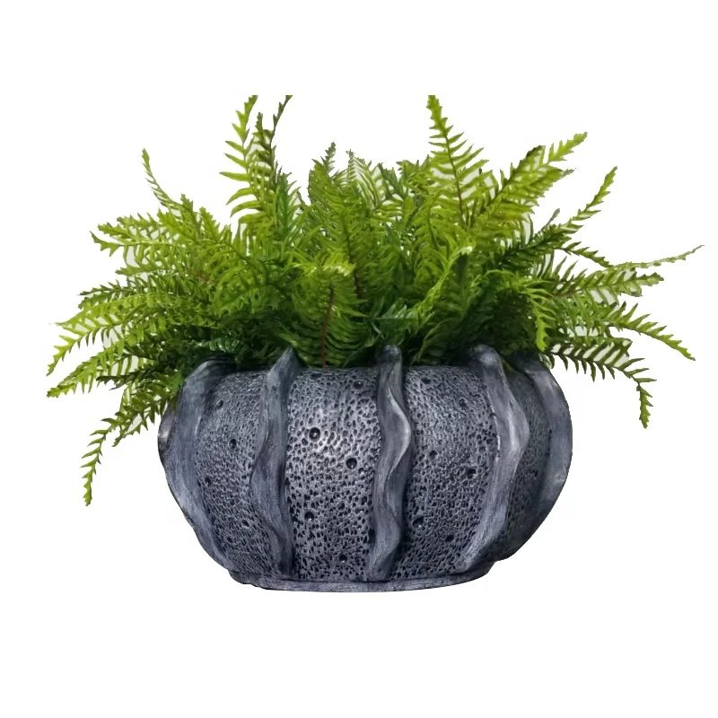 Modern Creative Bonsai Pots Indoor Outdoor Plant Pots Fibreglass Flower Pots Planter Garden Supplies Pillar Basin