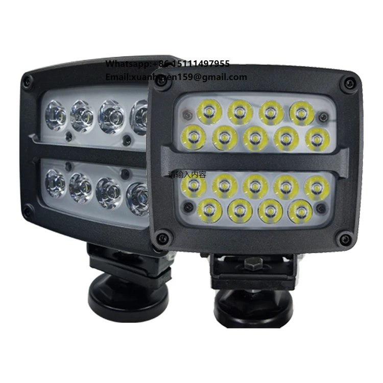 Truck Led Spotlight 12v24v Super Bright Excavator Agricultural Vehicle Car Forklift Headlight Light Modified Fog Light