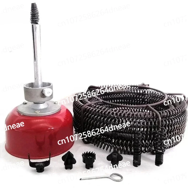 

220V Electric Pipe Dredging Sewer Tools for Unclogging Pipes Professional Clear Toilet Blockage Drain Cleaning Machine