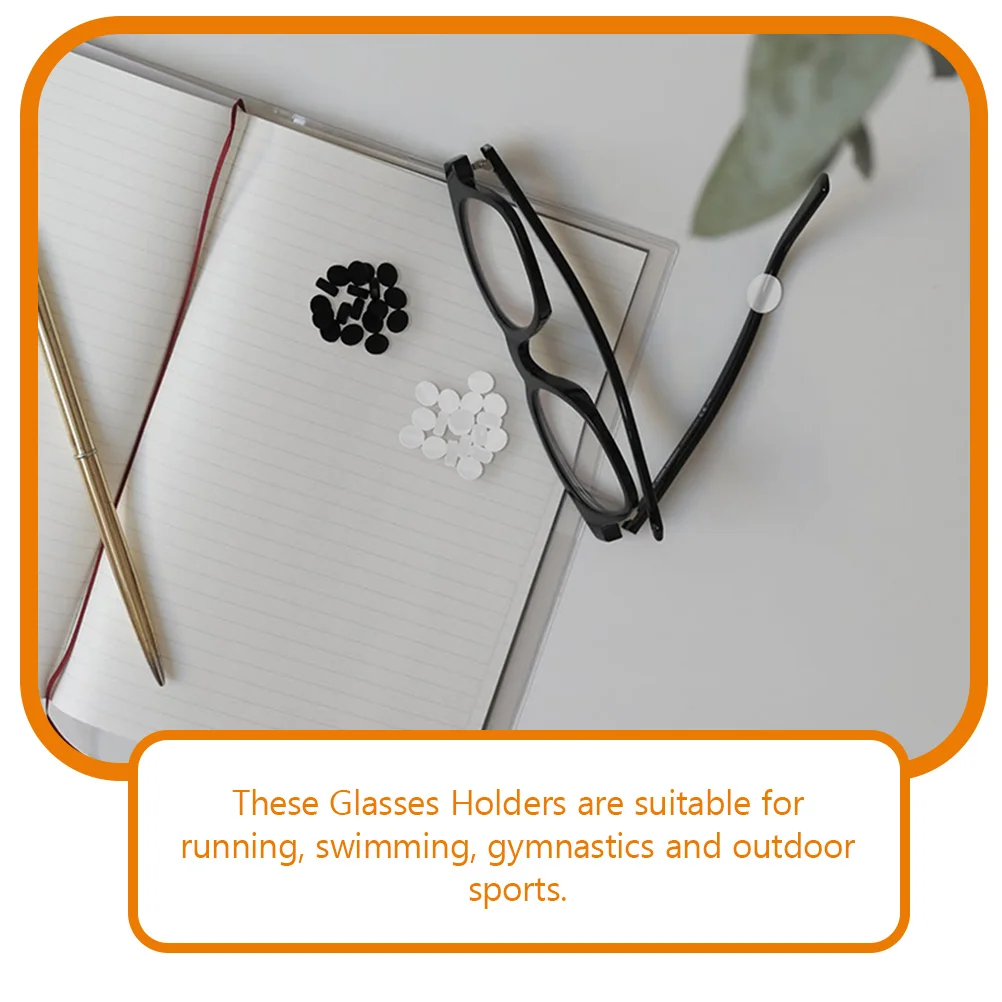 

12 Pairs Glasses Anti-slip Cover Eye Ear Grip Eyewear Retainers Accessories Eyeglass Replaceable Eyeglasses End Tips