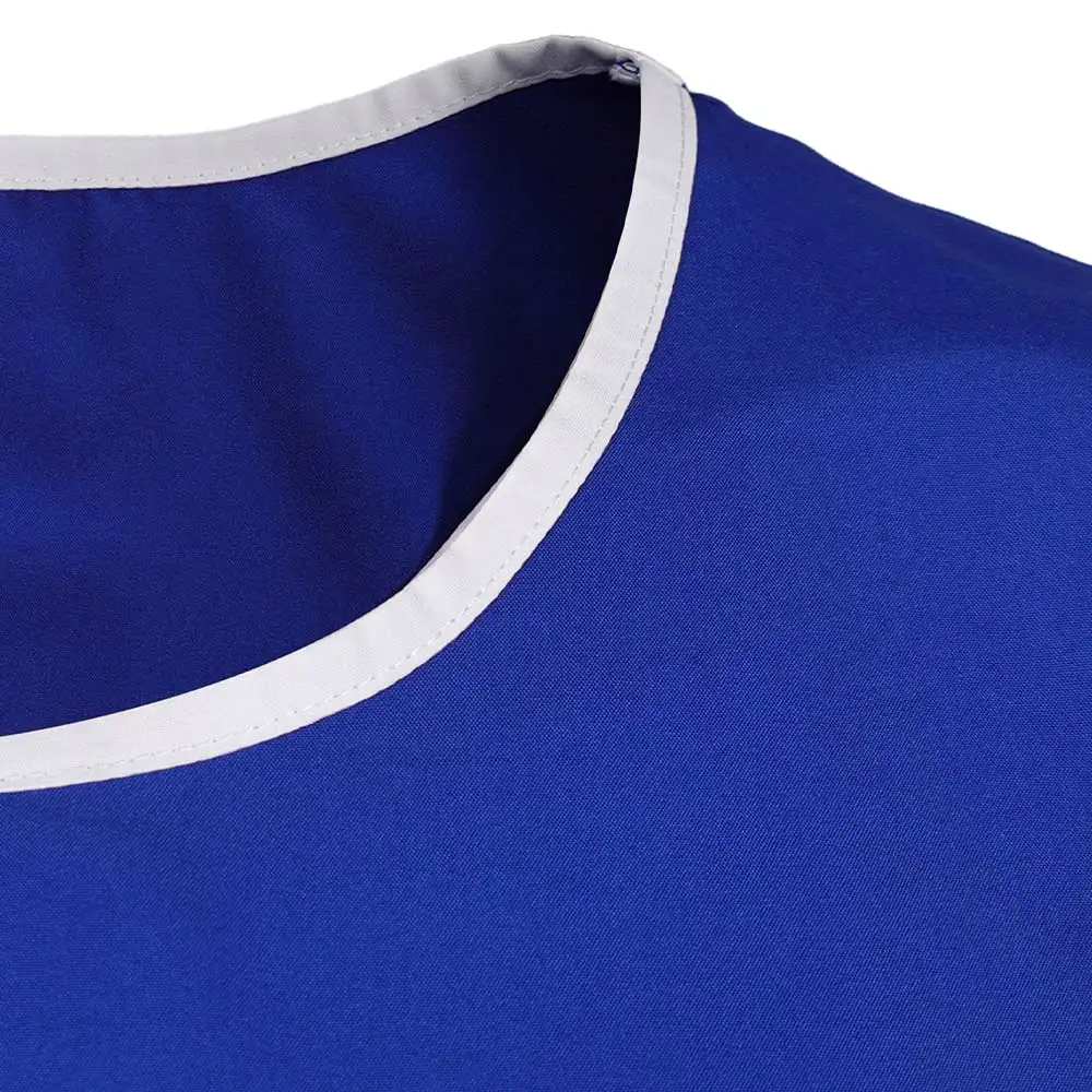 2025 TV Game Of Teuthida Cosplay No 001 Blue Vest Halloween Carnival Costume Party Suits Outfit Roleplay Clothing For Men Women