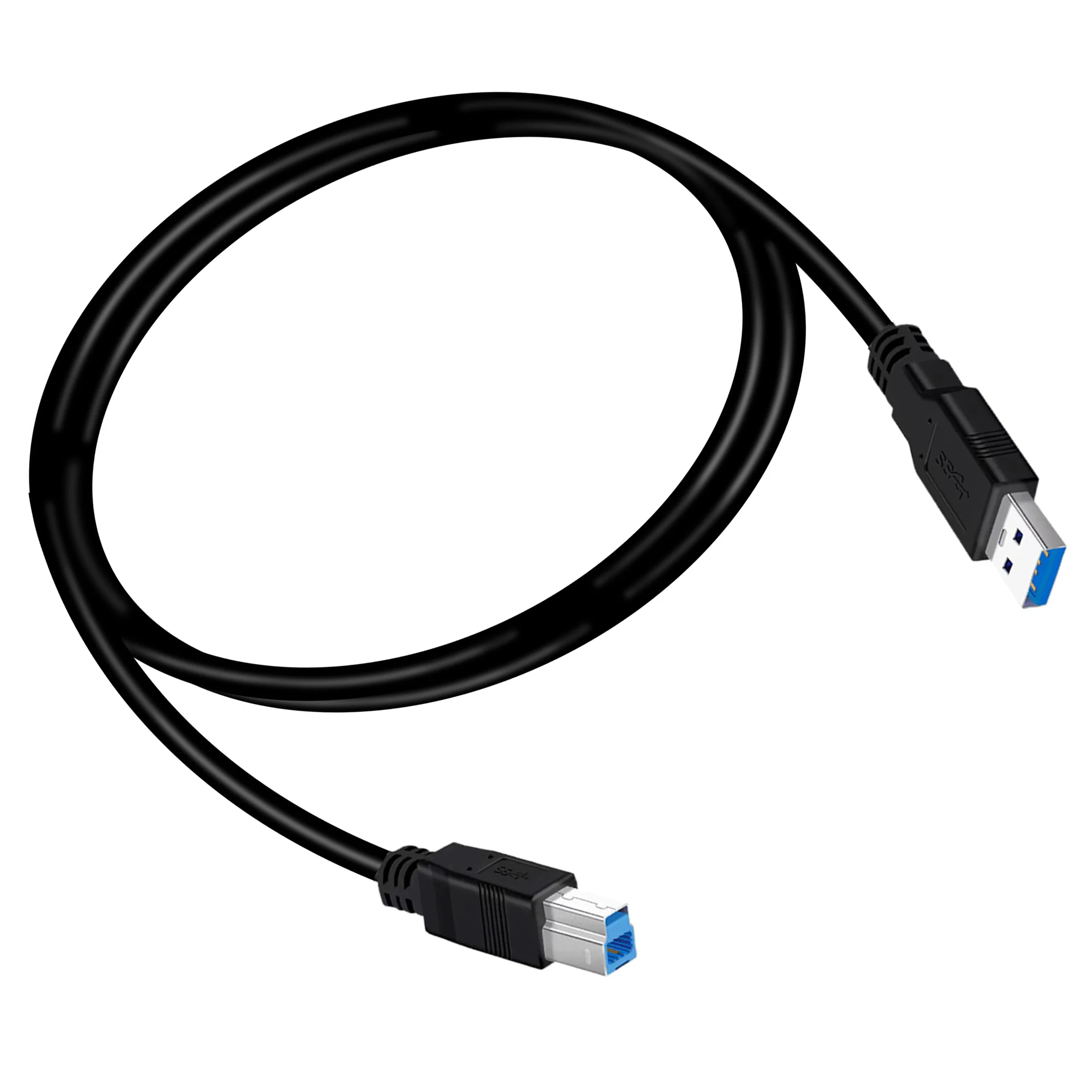 

USB 3.0 Printer Cable 1 Meter, 5Gbps Fast Data Transfer Cord Compatible with HP/Cannon/Epson Printers, PC, Scanner, External HDD