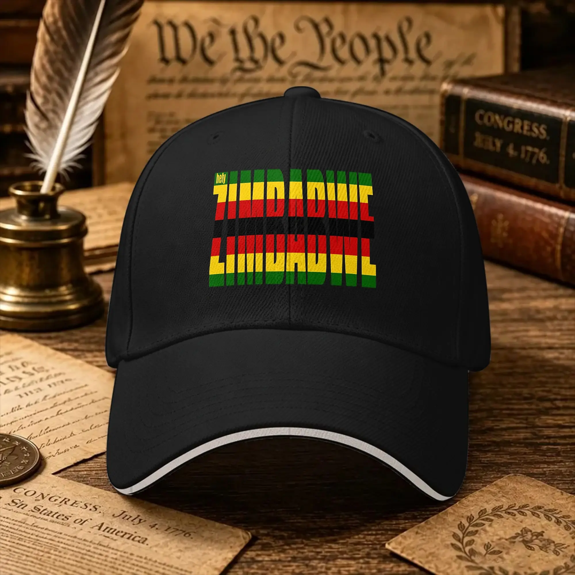 Летняя бейсболка Hefy - Zimbabwe, спортивная повседневная кепка для активного отдыха, хип-хоп шляпа для женщин и мужчин, оптовая продажа, кепка-снэпбэк