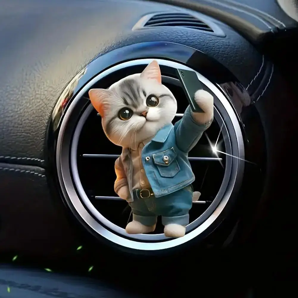 سيارة الهواء تنفيس الروائح الديكور معطّر الهواء رائحة الداخلية طويلة اكسسوارات الديكور سيارة تنفيس دائم كليب X7W6