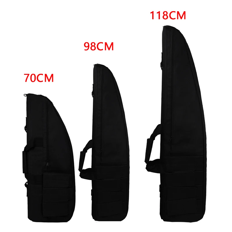 70CM 98CM 118CM Military Tactical High Density Nylon Bag Air Gun Rifle Protective Bag Hunting Accessories Backpack