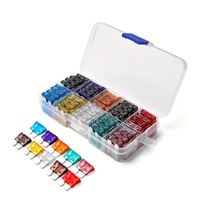 100pcs 50pcs Medium sized blade type car fuse classification set with box automatic car truck 2/3/5/7.5/10/15/20/25/30/35A fuses