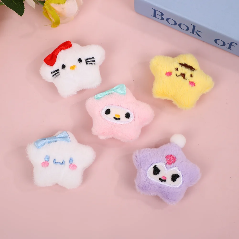 

Miniso cartoon plush Sanrio diy brooch accessories clothing bag shoes socks hat scarf hair accessories accessories