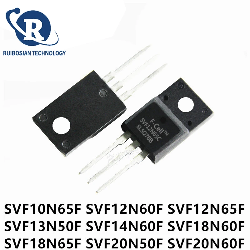 10pcs SVF12N65F SVF12N65 TO-220F SVF7N65F SVF4N65F SVF3N80F SVF4N60F SVF5N60F SVF6N60F SVF7N60F SVF8N60F SVF9N90F SVF10N60F