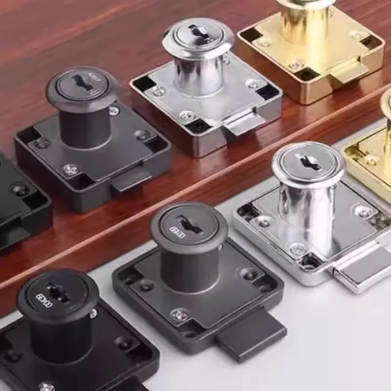 Locksmith Universal Artifact File Cabinet Drawer Lock One Word Universal Universal Key Open Wardrobe Iron Cabinet Lock