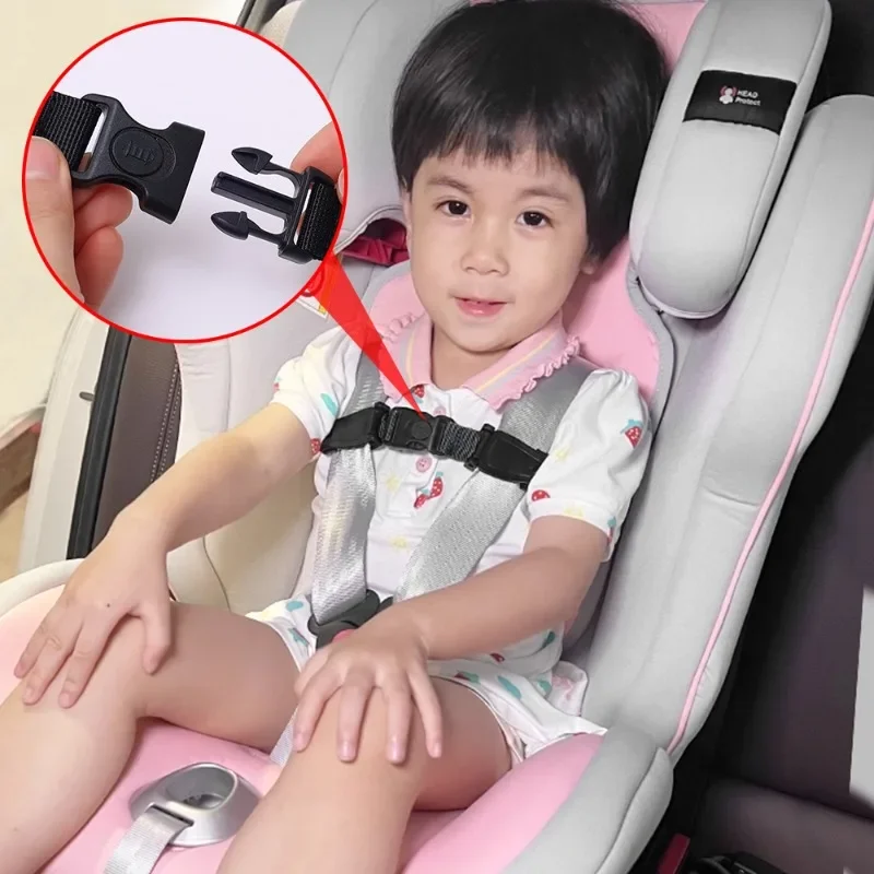 Harness Chest Clip Safe Buckle Car Baby Safety Seat Strap Belt for Baby Kids Children Safety Strap Automotive Accessories