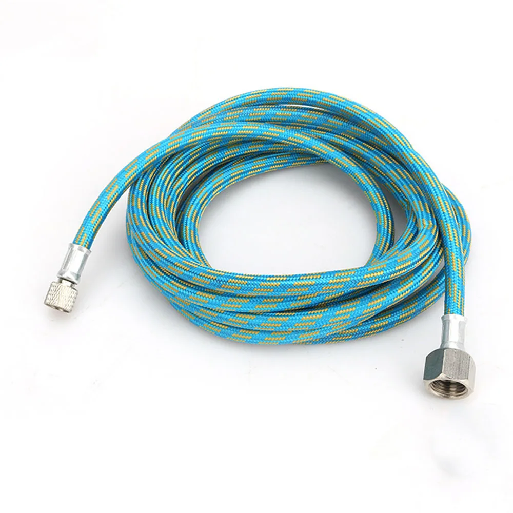 3M Braided Airbrush Air Hose 1/8 Inch to 1/4 Inch Adaptor for Spray Gun Nail Art Air pump Fitting Hose