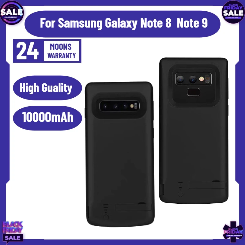 

10000mAh Battery Case for Samsung Galaxy Note 8 Power Pack Cover for Samsung Galaxy Note 9 USB Charger Case Shockproof