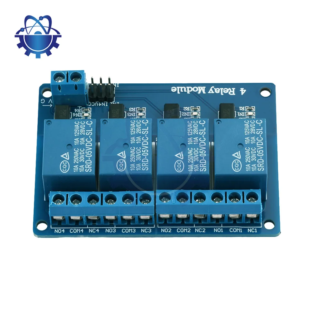 DC5/12V With Optocoupler Isolation High Level Trigger Relay Module Output 1 2 4 8 Way Relay Module VCC Power Input For Arduino