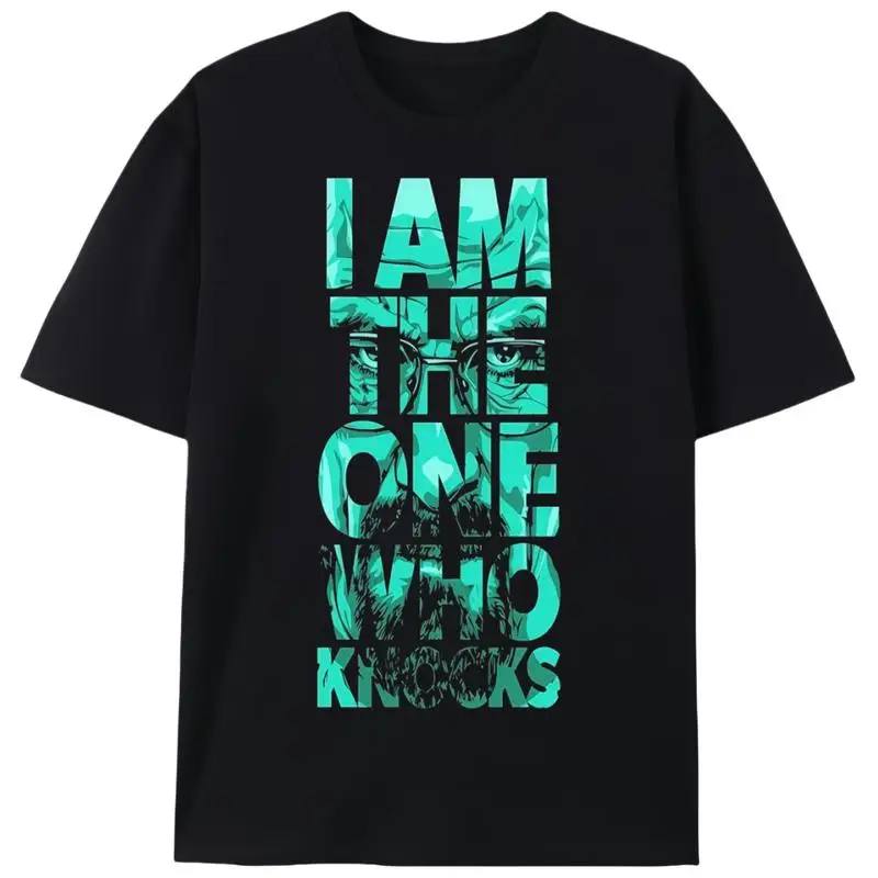 Men's Loose-Fit Cotton Knit Stretch Crew Neck Short-Sleeve Printed Tshirt - 