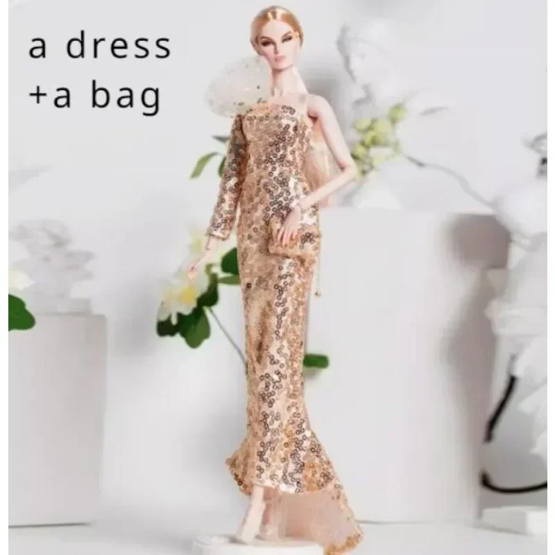 TA235 ของเล่นอุปกรณ์เสริมของขวัญเสื้อผ้าสวยสําหรับตุ๊กตา Bbie Xianxian FR 1/6 ขนาด