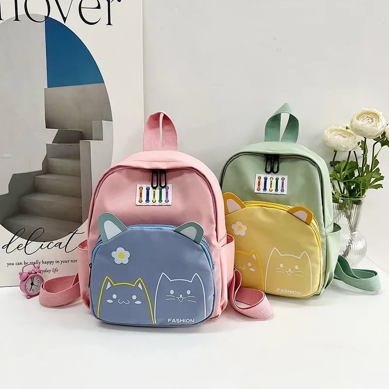 Mochila Escolar para niños pequeños, morral Escolar para madres y niñas, bonito, 2024