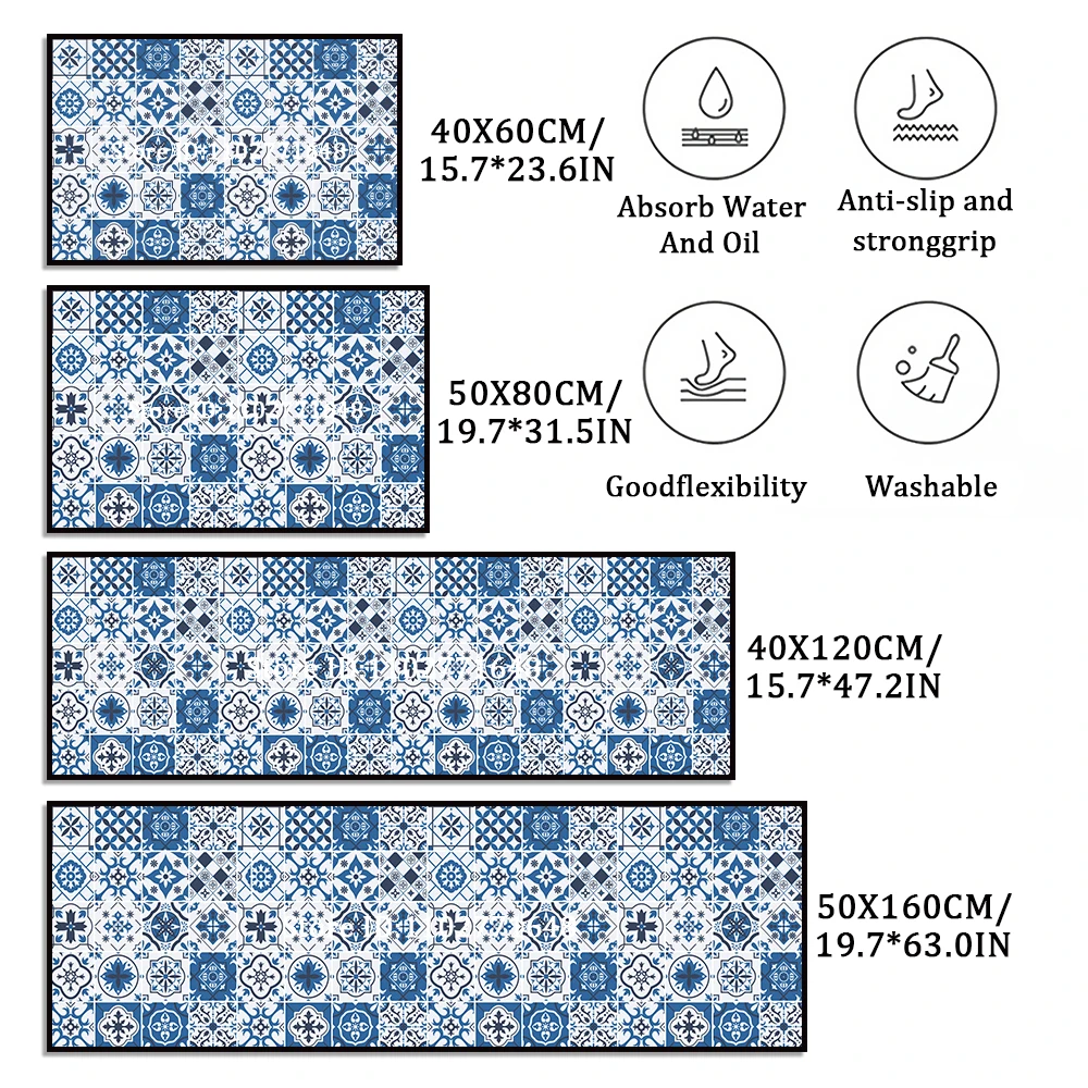 Novo 1 pc estilo simples macio - Anti Fatigue Mat avaliação e preço