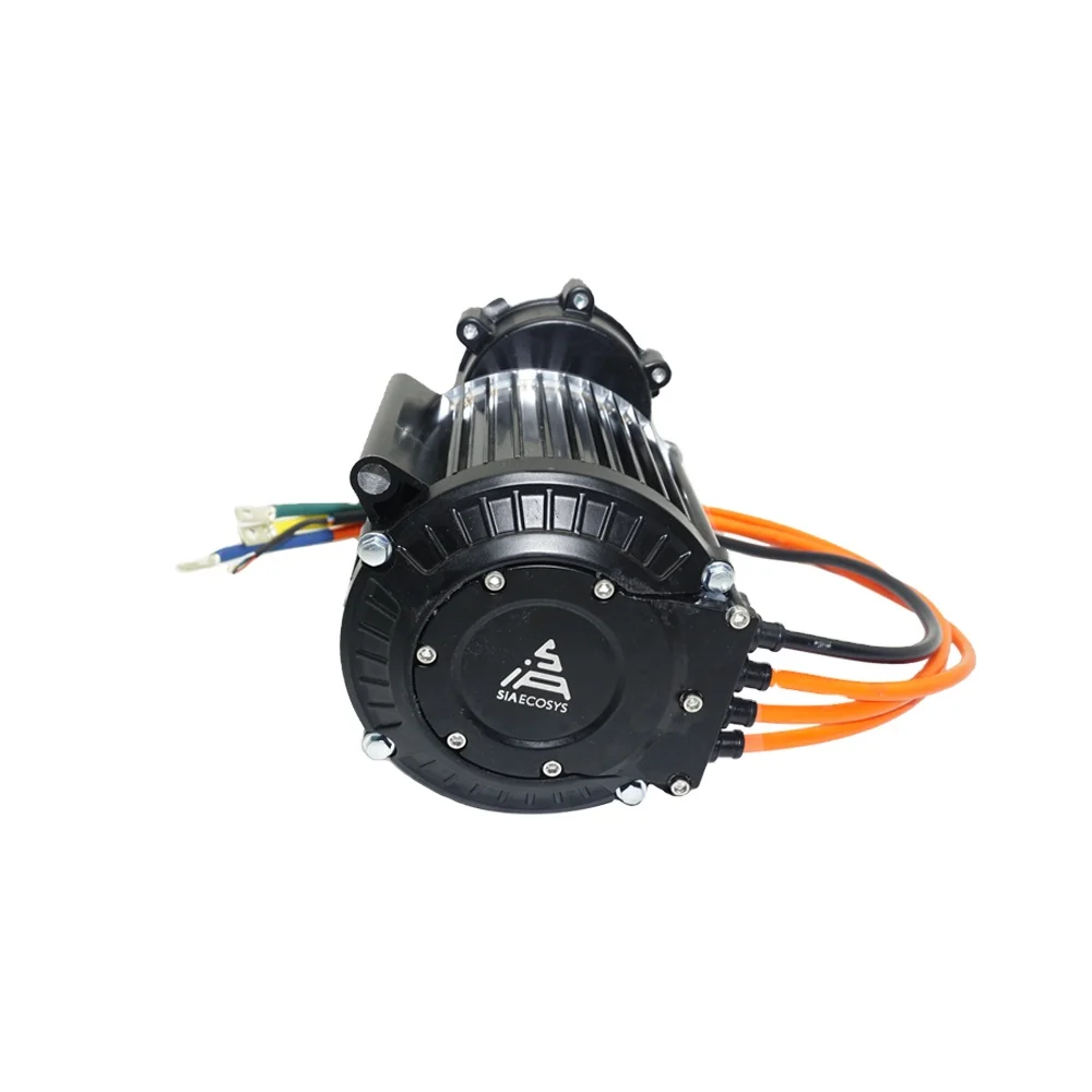Hot Sale SIAECOSYS QS 120 2000W 60H V3 New Arrival PMSM 120 Motor with Three-Phase Gear Box Mid Drive Motor