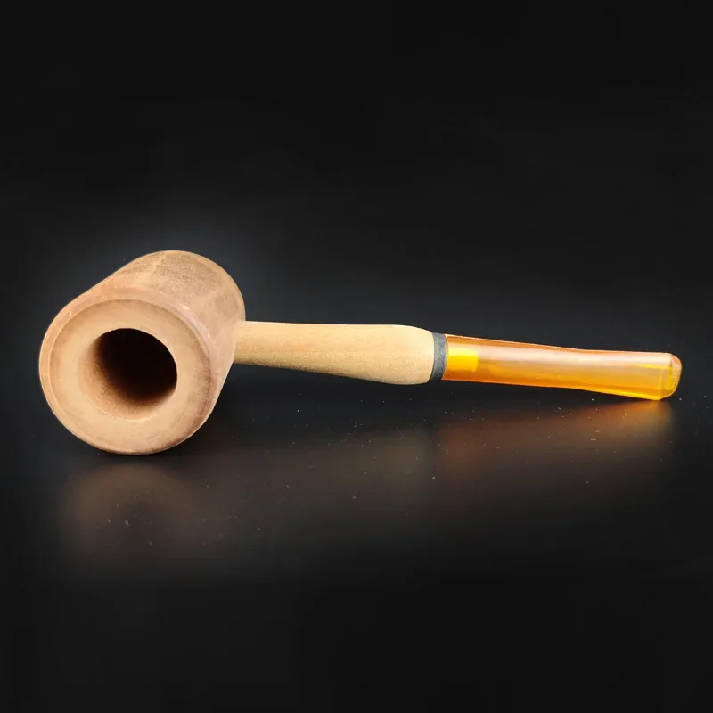 NEW Personality wooden bent Straight Style Cigarette Tobacco Pipes Smoking Cigarettes Holder Mouthpiece Accessories beginner