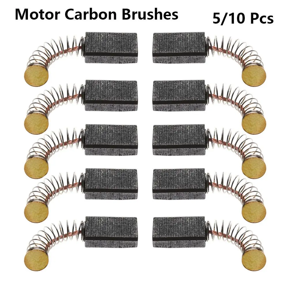 

5/10 Pcs Mini Drill Electric Grinder Replacement Carbon Brushes Spare Parts For Electric Motors Rotary Tool 5x8x15mm