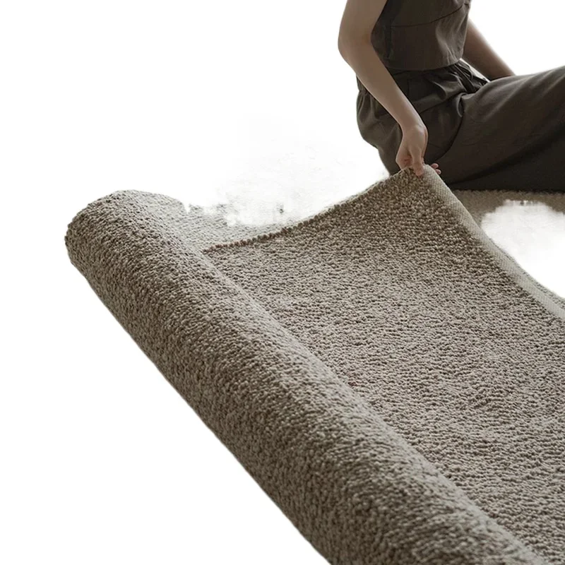 

Indian glue-free hand-woven wool carpet, living room simple sofa coffee table Italian minimalist high-end light