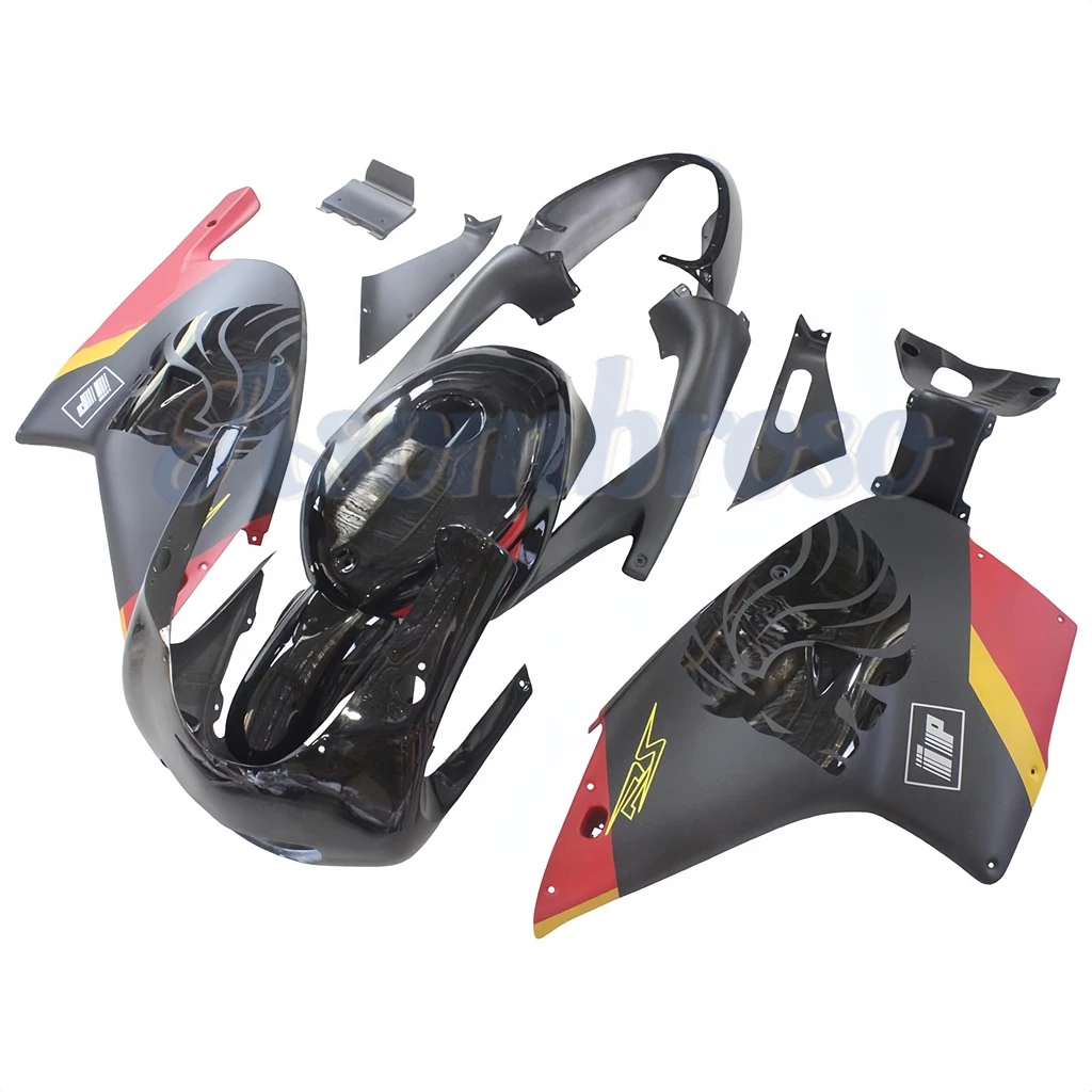 Premium Motorcycle Parts Fairings kits for Aprilia RS125 2000 2001 2002 2003 2004 2005 RS4 RSV 125 black red fairing kit