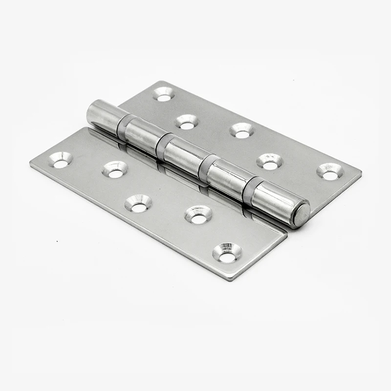 

Stainless Steel Hinge ZL065-4A With 10 Holes Industrial Hinge Thickened Electric Box Cabinet Door Mute Buffer Bearing