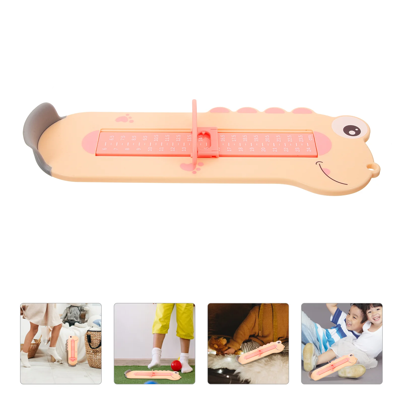 Foot Measuring Device Shoe Size Measurer Tool Children's Shoes Instrument Abs Plastic Measurement Ruler for Kid