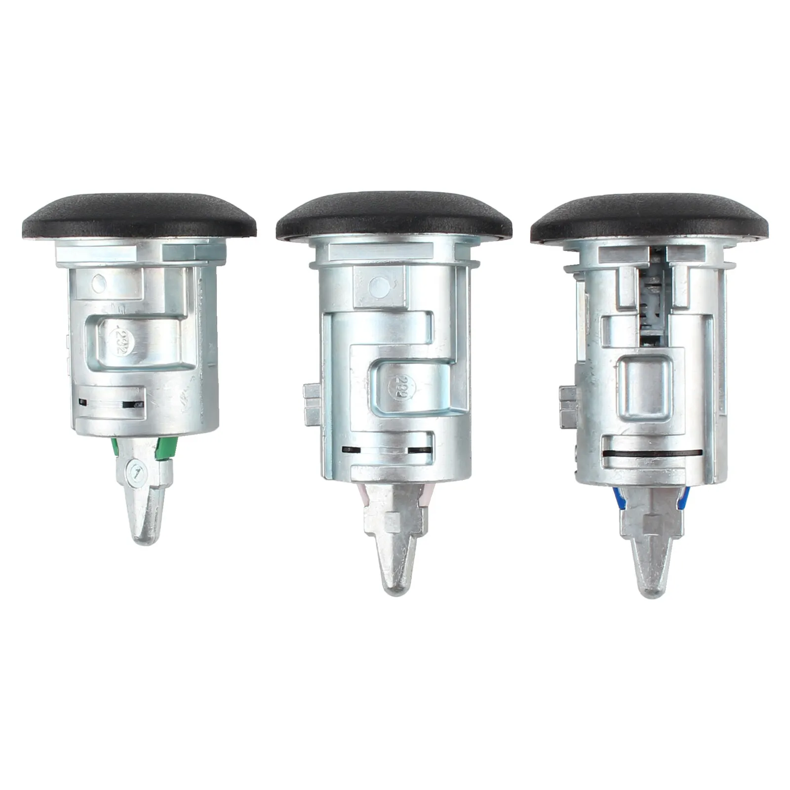 4425134 Прочный левый и правый замок топливной двери капота с 2 ключами, полный комплект замков для Ford Transit Connect Sliver 2002-2013 гг.