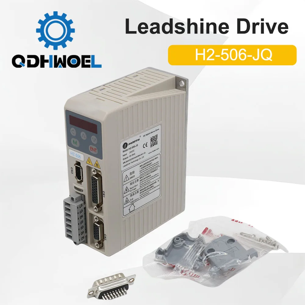 

Leadshine H2-506-JQ Hybrid Servo Driver 24-48VDC for CNC Laser Engraving Cutting Machine