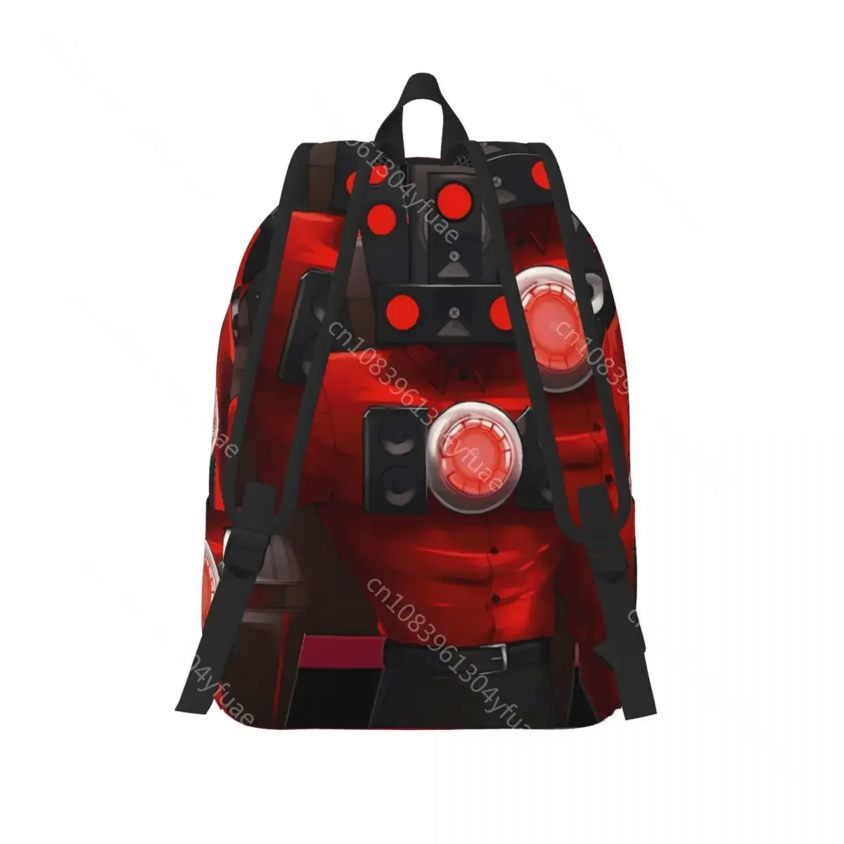 2024 New Skibidi Toilet Backpack Speakerman Men Polyester University Backpacks Lightweight Elegant High School Bags Rucksack