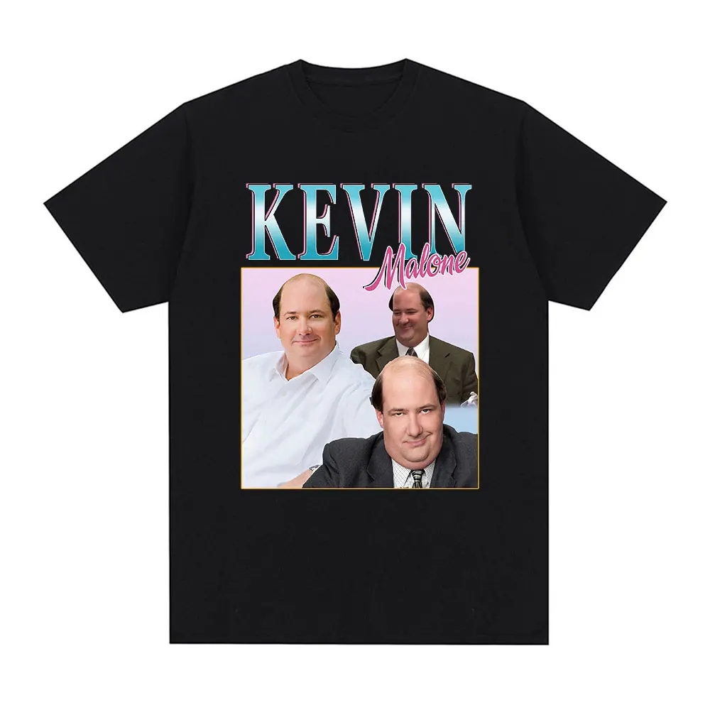 Kevin Malone Homage Graphic T Shirt Tv Series The Office Dwight Schrute Michael Scott Jim Halpert T-shirt Men\'s Cotton T-Shirts