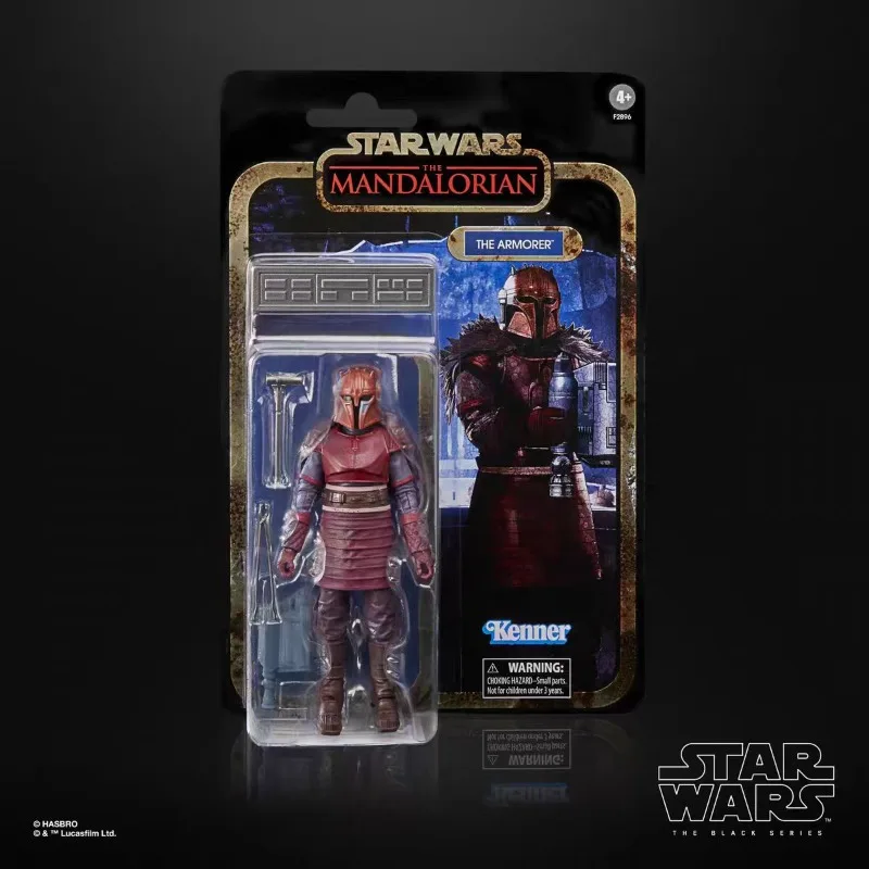 collection-de-figurines-d'action-originales-hasbro-star-wars-the-mandalorian-the-armorer