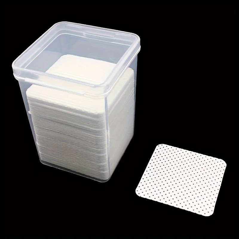1 Stück Organizer-Box für Wattestäbchen und Wattepads – Aufbewahrungsbehälter für Nagelkunstwerkzeuge