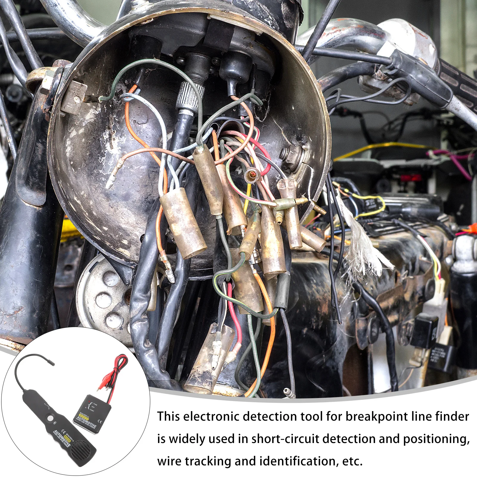 

1Set Car Short Open Sturdy Automotive Circuit Wire Tester Wire Tracer Fault Car Short Open