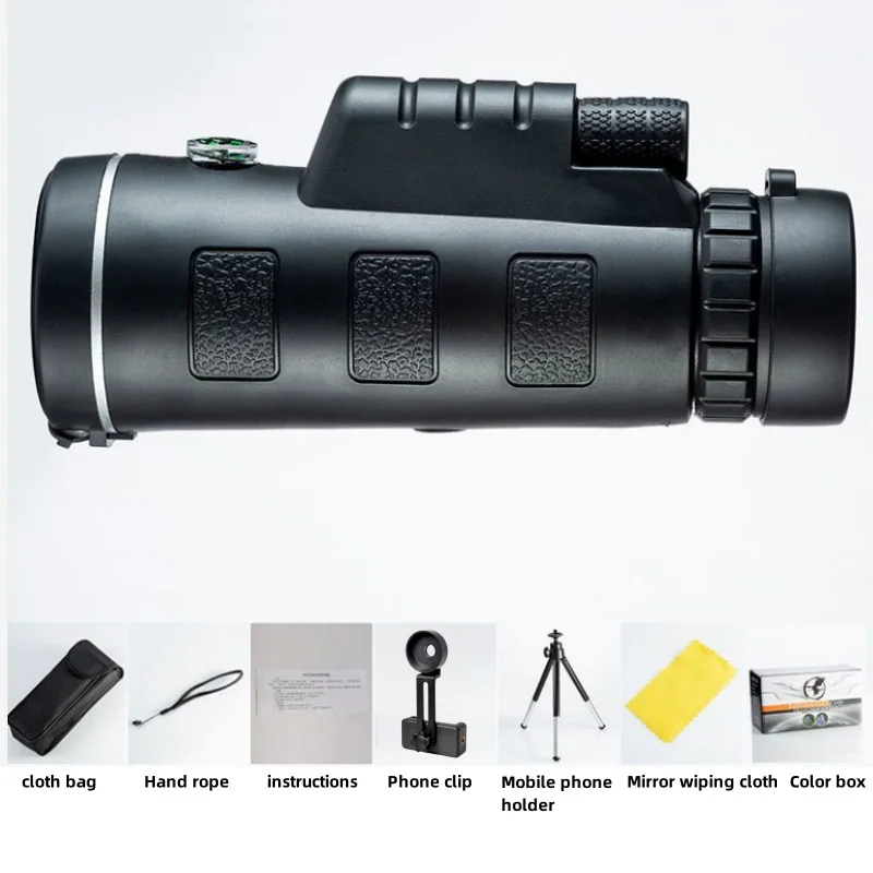 50X قوية أحادي العين مصباح ليد التحكم عن بعد عالية الوضوح BAK4 بريزم المحمولة المهنية الصيد سفينة رحلة بحرية #6